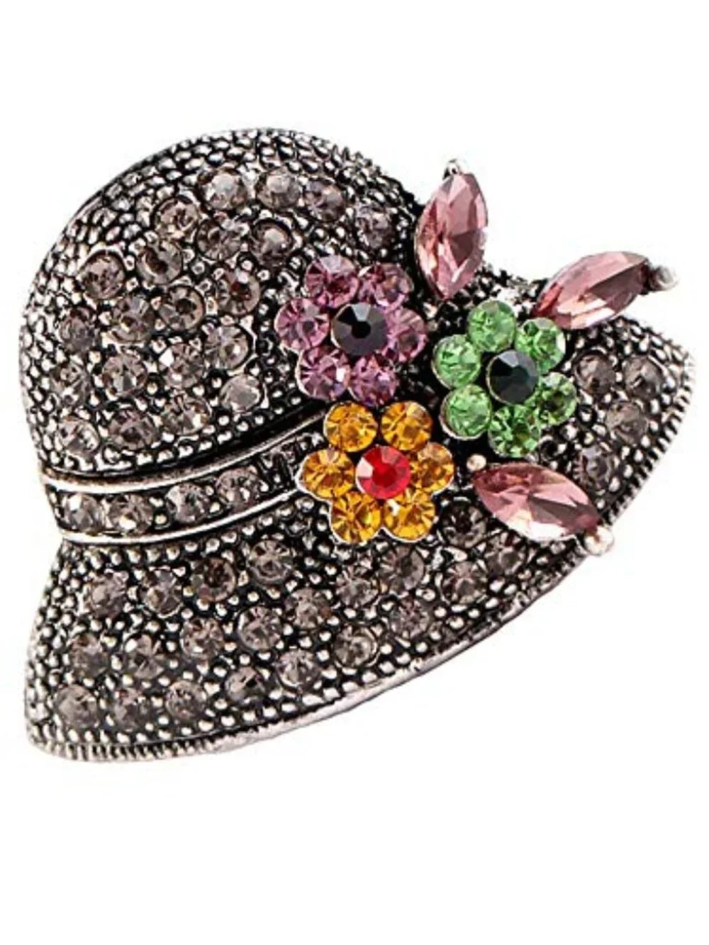 New - Rhinestone Brooch Pins for Women Hat Jewelry Brooch Pins‎ Durable